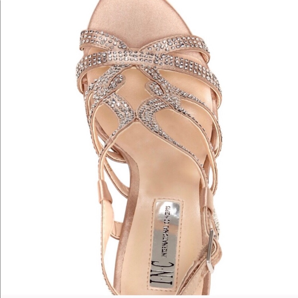 SPARKLY AND STRAPPY HEELS - Picture 2 of 6